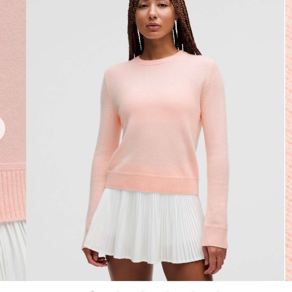 Lululemon Cashmere crewneck sweater size Medium